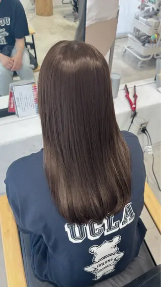 カラー 石橋 華のヘアスタイル