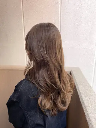 カラー JIN/暖色カラー /髪質改善/艶髪のヘアスタイル