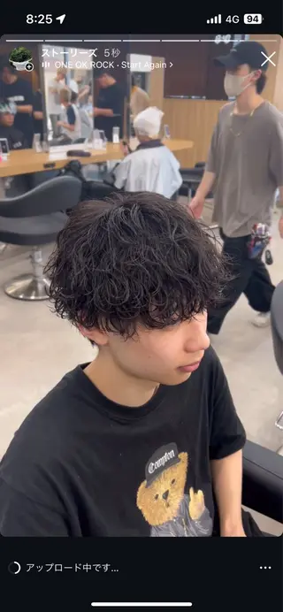 パーマ メンズ イケメン製造機 🔥上原沙羅🔥のヘアスタイル