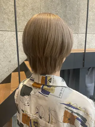 ショート カラー 🍋髪質改善× 透明感カラー ジュリのヘアスタイル
