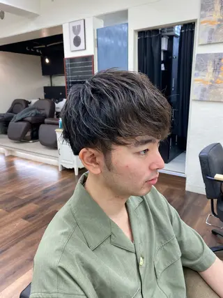 ショート メンズ YUTA/艶髪/髪質 改善/メンズカットのヘアスタイル