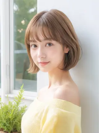 ショート カラー neon  hair亀戸店所属・🌈neonhair 透明感✨カラー🌈のヘアスタイル