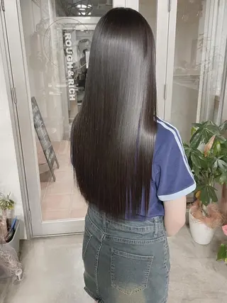 ロング 髪質改善✨縮毛矯正✨ が得意‼️高島英隆のヘアスタイル