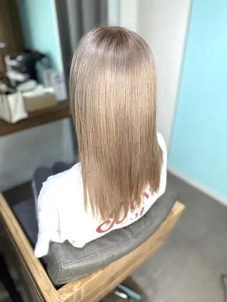 セミロング カラー ヘアアレンジ パーマ メンズ キッズ 深夜美容師🌞yuu イメチェンお任せ🩷のヘアスタイル
