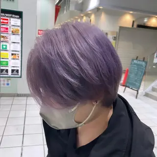 ショート カラー 艶髪・透明感カラー ✨若松良樹のヘアスタイル