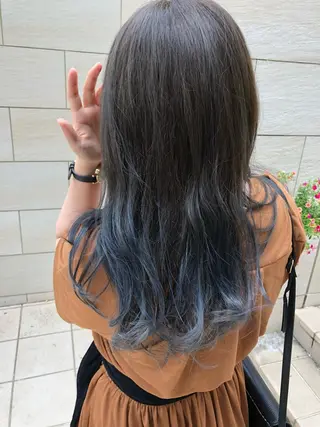 ロング カラー 似合わせ／代表 髪質改善/山田将大のヘアスタイル