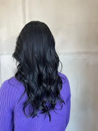 カラー 益 佑夏のヘアスタイル