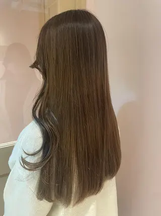 ロング マホ/日吉/髪質改善 /レイヤー/ガーリーのヘアスタイル