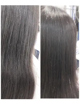 ロング laera 佐藤のヘアスタイル