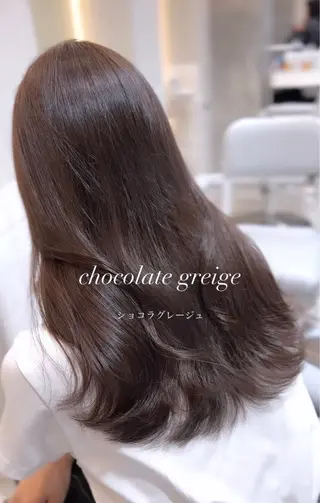 セミロング カラー 髪質改善サロン Sea shinjuku 新宿南口【シー シンジュク】所属・髪質改善/韓国ヘア レイヤー/新宿/ロミのヘアスタイル