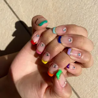 ショート カラー パーマ ヘアアレンジ ネイル マツエク・マツパ 💓💓彩 音💓💓のマツエク・マツパデザイン