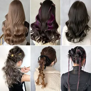 ロング 可児 令路のヘアスタイル