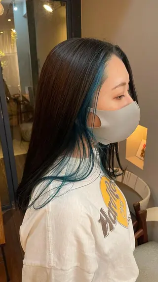 セミロング MAKE'S所属・石坂 暢大のヘアスタイル