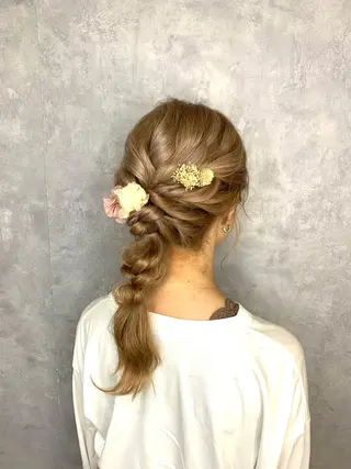ヘアアレンジ 久永 菫のヘアスタイル