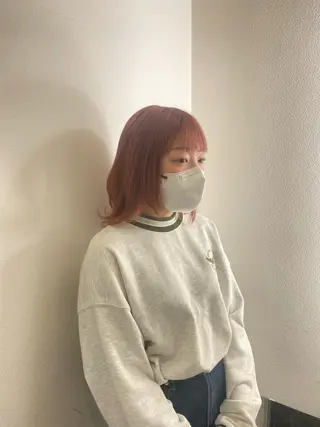セミロング カラー ⭐️カラー特化⭐️ 安達佑紀のヘアスタイル