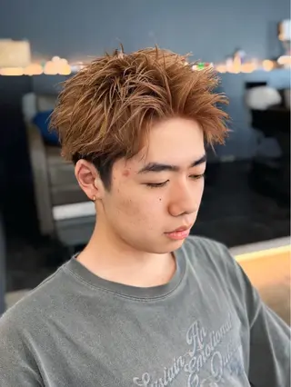 カラー メンズ Men's BIRTH by happiness 梅田中崎町店所属・RISA/大阪 /メンズ専門美容師のヘアスタイル