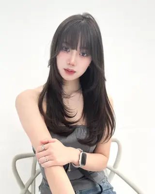 カラー 💖うる艶カラー💖 モデル募集💖のヘアスタイル