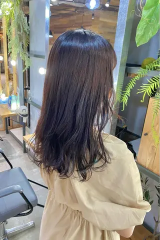 ロング 菊地 紗矢のヘアスタイル