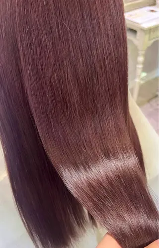 ロング カラー 🎀RUI/髪質改善 /美髪矯正/艶カラーのヘアスタイル