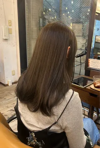 セミロング カラー 原宿/透明感カラー 🌴yacoのヘアスタイル