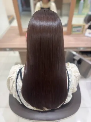 ロング パーマ 🌟縮毛矯正🌟 ️Ｈａｒｕ🫧のヘアスタイル