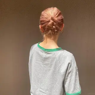 ヘアアレンジ 金城 二千夏のヘアスタイル