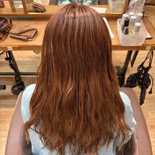 ロング 洛樹 /海外風ヘアー /フェードカットのヘアスタイル