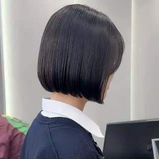 ショート 縮毛矯正/韓国ヘア /レイヤー🎀ミズキのヘアスタイル