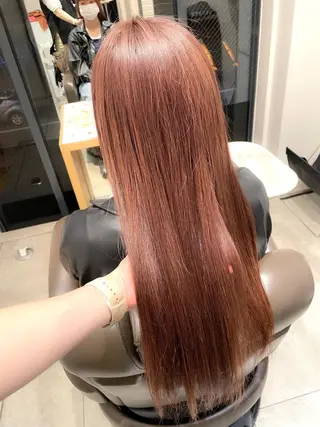 セミロング コトネ🫧 韓国風レイヤーカットのヘアスタイル