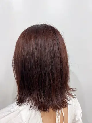 ミディアム カラー シアン　橋本店所属・SHIAN 橋本 Daikiのヘアスタイル