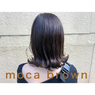 ミディアム ♡透け感カラー 大賀哲平♡のヘアスタイル