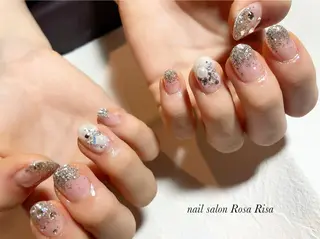 ミディアム ネイル ネイルスタジオ シェイクユアハンズのネイルデザイン