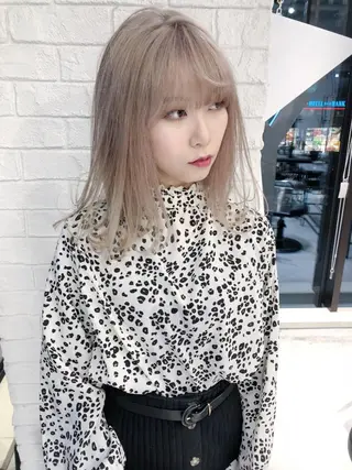 ミディアム カラー OTAKU HAIR STUDIO所属・shin✨今月注目✨ スタイリスト（急募）のヘアスタイル