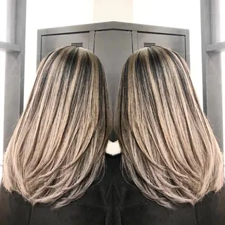 セミロング カラー ヘアアレンジ アンドウ ユウ/ レイヤーカット/韓国のヘアスタイル