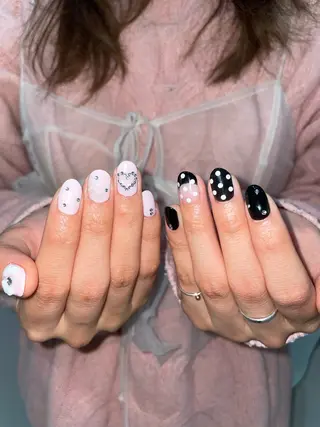 ネイル GO TODAY 吉祥寺Glint所属・うの 韓国ﾈｲﾙ໒꒱⋆⭒˚のネイルデザイン