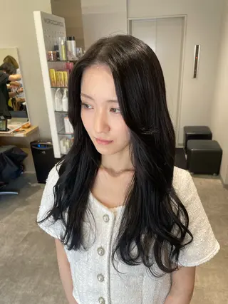 ロング カラー Zina【梅田】 /田中 沙弥のヘアスタイル