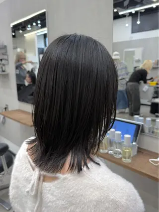 セミロング カット¥1100 / 𝙍𝙪𝙣𝙖⟡.のヘアスタイル