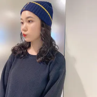 セミロング カラー salowin JIYUGAOKA所属・マンツーマン半個室 tamuraのヘアスタイル