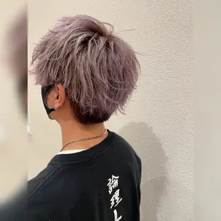 ショート カラー メンズ i.+sapporo所属・ショート/レイヤー /札幌/小山内のヘアスタイル