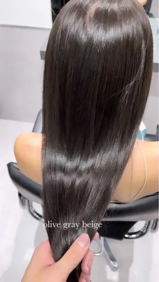 ロング カラー レイヤー/髪質改善/ 美髪矯正/手塚凌のヘアスタイル