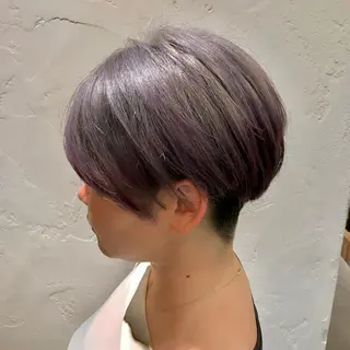 ショート カラー 髪質改善&艶カラー Zina💋池袋のヘアスタイル