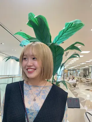 ショート カラー 暖色レイヤー 🥀REIRIのヘアスタイル