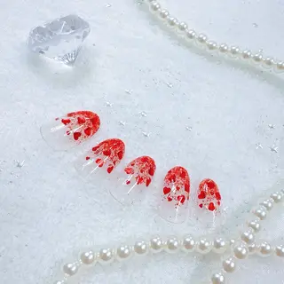 ネイル ネイルPetit Ribbonのネイルデザイン