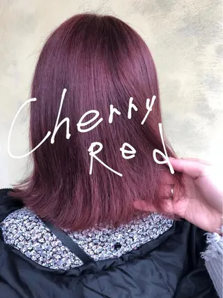 カラー hina☺︎ 髪質改善/ストレートのヘアスタイル