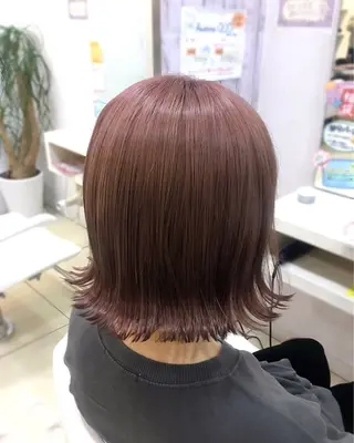 カラー レディースモデル 募集中✨️長谷川茜のヘアスタイル