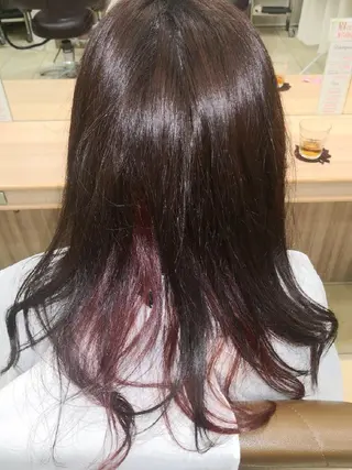 ミディアム 🩶ハイライトカラー 🩶ASH西葛西鈴木のヘアスタイル