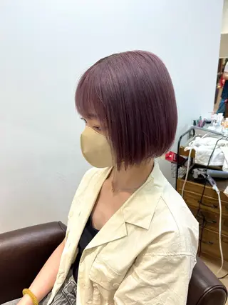 ショート Haruka✄﻿ 透明感カラー🫧🌙のヘアスタイル
