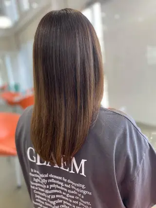 ロング カラー UP-PU ART  HAIRのヘアスタイル