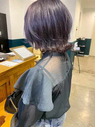 セミロング TELA HAIR所属・武内 凌レイヤーカット🐺のヘアスタイル