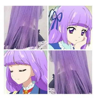 ミディアム カラー GARU-ガル-所属・TSUNO🦖 派手髪/オタク美容師のヘアスタイル